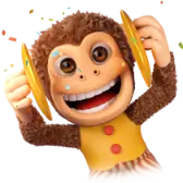 Backing Monkey gift