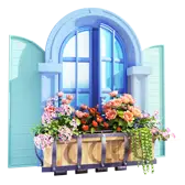 Window basket gift