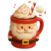 Santa Cocoa gift