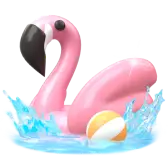Flamingo Floaty gift