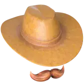 Hat and Mustache gift