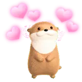 Otter Kiss gift