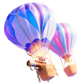 Shiny Air Balloon gift